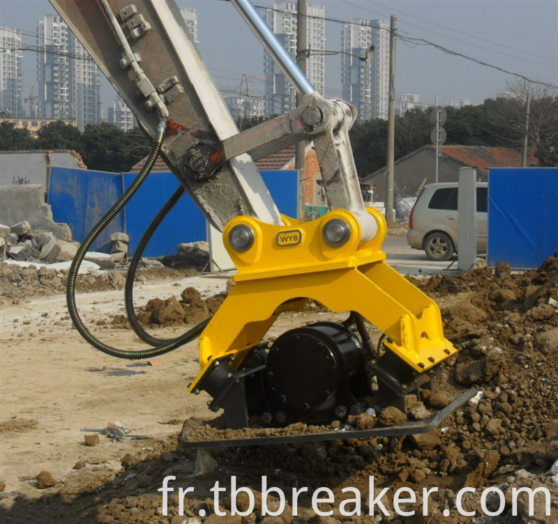 Hydraulic Compactor Field Work